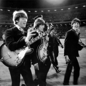 beatles sueded for Shea Stadium Concert